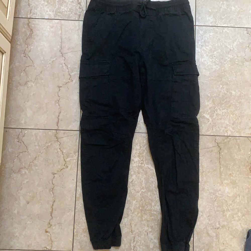 Black H&M cargo pants